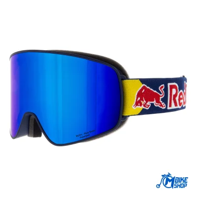 Ski brile RED BULL Snow Rush Blue/Snow Brown Blue Mirror S3 PO